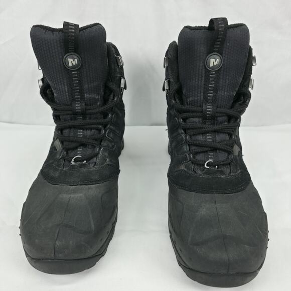 Merrell Select DRY Waterproof Winter Hiking Snow Boots Mens 11 Black Insulated main image 5